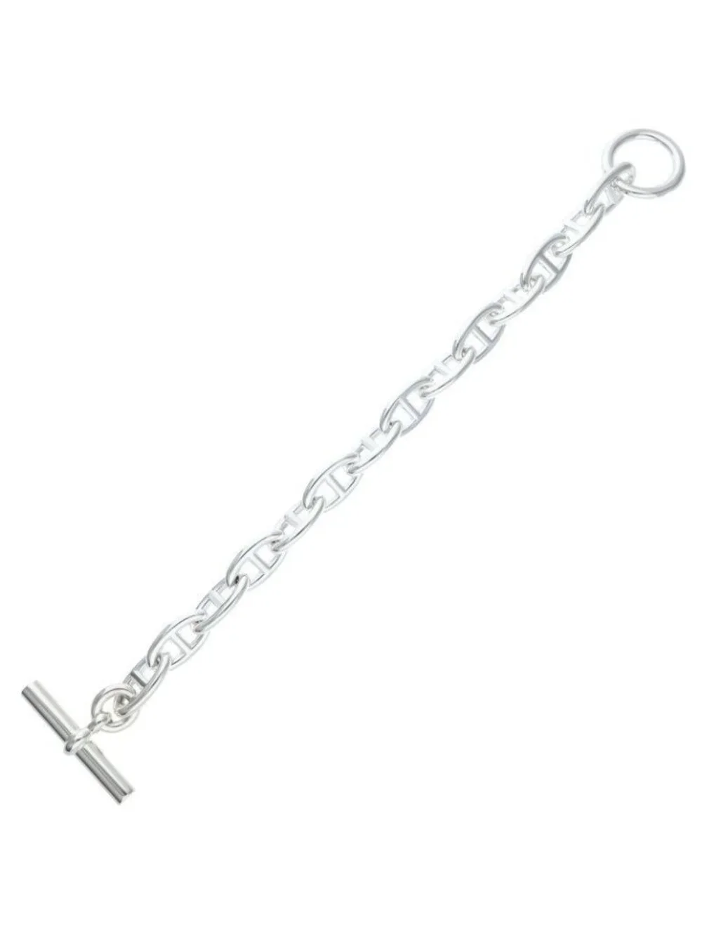 Hermes Chaine D'ancre GM Silver Bracelet